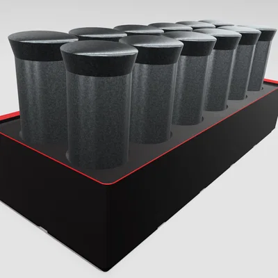 Khay đựng collet 4C chuẩn Gridfinity 2x5 - Giải pháp lưu trữ cơ khí