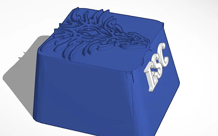 Keycap hình rồng (Esc keycap) cho bàn phím cơ - In 3D cực chất - Image 1