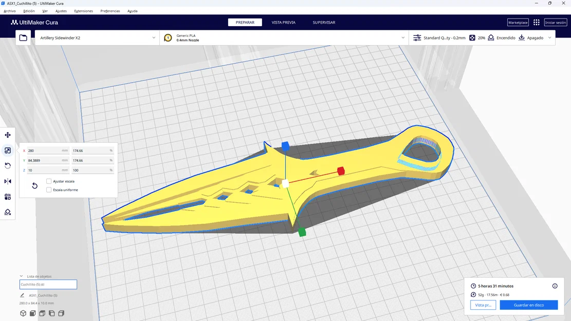 Mô hình dao Kunai 2.0 từ Apex Legends - Bản in 3D độc đáo - Image 2