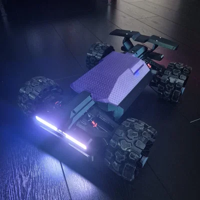 Vỏ xe Sugoi cho mô hình RC Truggy Cramer