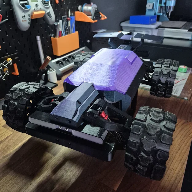 Vỏ xe Sugoi cho mô hình RC Truggy Cramer - Image 3