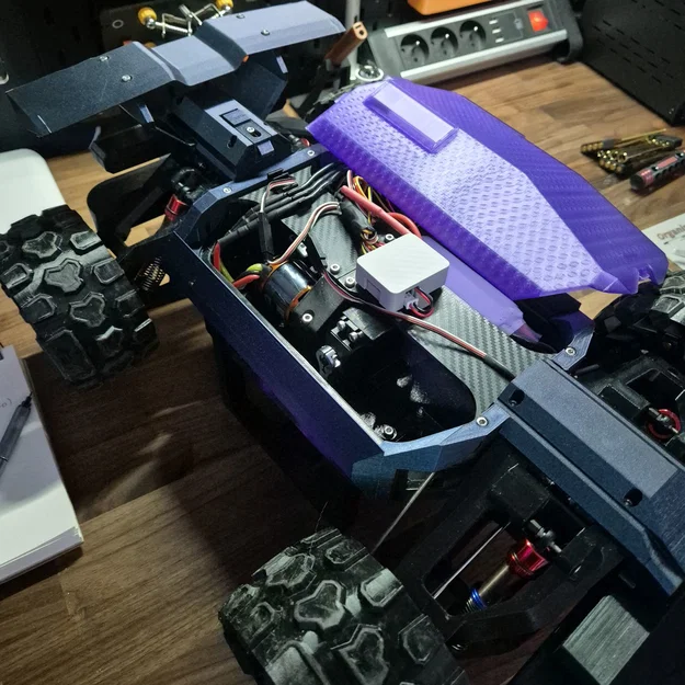 Vỏ xe Sugoi cho mô hình RC Truggy Cramer - Image 6