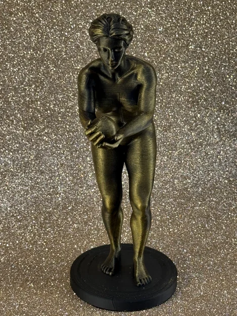 Tượng Eva – Điêu khắc nữ thần thanh lịch – In dễ dàng – Không cần support – Decor hiện đại - Image 1