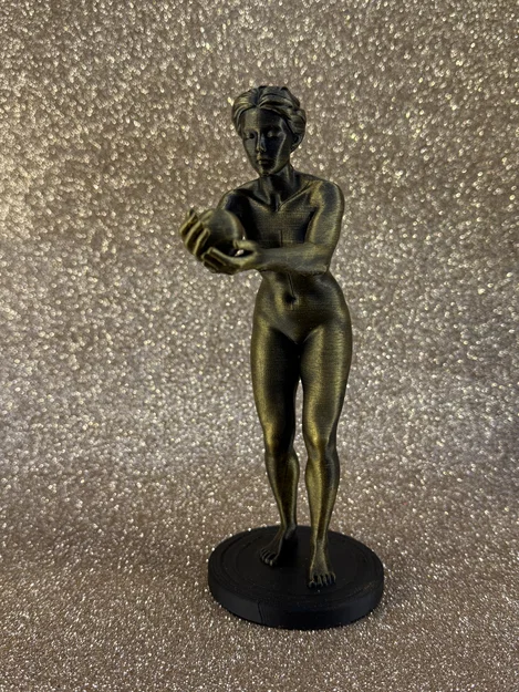 Tượng Eva – Điêu khắc nữ thần thanh lịch – In dễ dàng – Không cần support – Decor hiện đại - Image 3