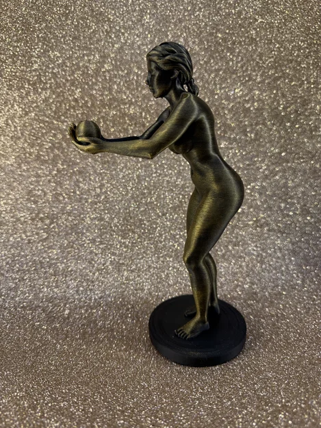 Tượng Eva – Điêu khắc nữ thần thanh lịch – In dễ dàng – Không cần support – Decor hiện đại - Image 7