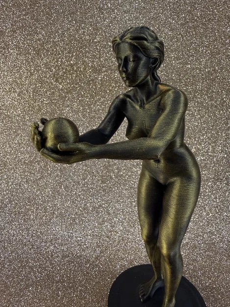 Tượng Eva – Điêu khắc nữ thần thanh lịch – In dễ dàng – Không cần support – Decor hiện đại - Image 8