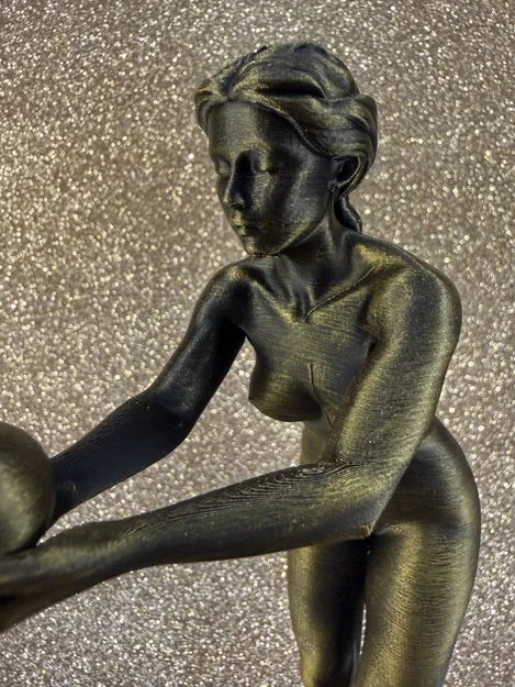 Tượng Eva – Điêu khắc nữ thần thanh lịch – In dễ dàng – Không cần support – Decor hiện đại - Image 10