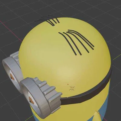 Mô hình Minion 3D đáng yêu trang trí bàn làm việc