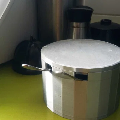 Hũ đựng đường 2 ngăn tiện lợi cho bàn trà và nhà bếp