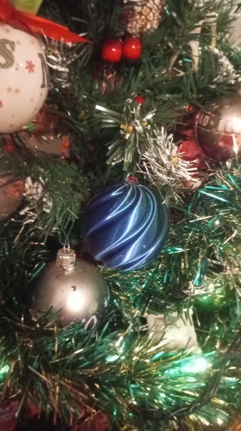 Mô hình quả cầu trang trí Giáng sinh in 3D đẹp mắt - Image 1