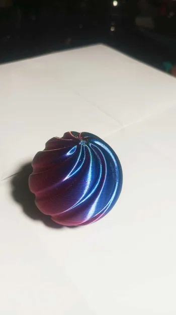 Mô hình quả cầu trang trí Giáng sinh in 3D đẹp mắt - Image 2