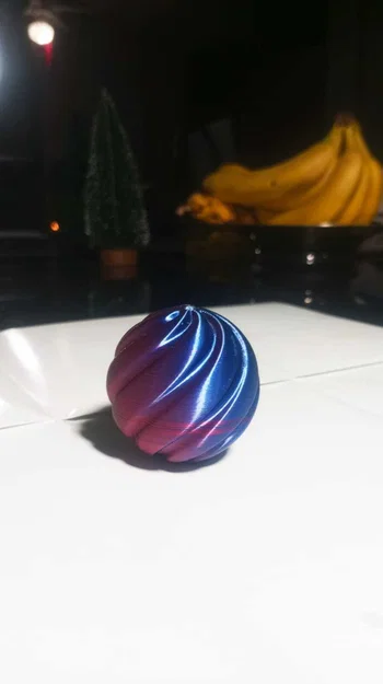 Mô hình quả cầu trang trí Giáng sinh in 3D đẹp mắt - Image 3