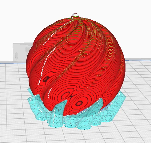 Mô hình quả cầu trang trí Giáng sinh in 3D đẹp mắt - Image 4