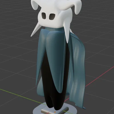 Mô hình 3D Hollow Knight trang trí bàn làm việc
