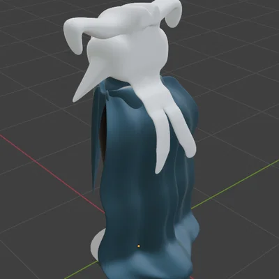 Mô hình 3D Hollow Knight trang trí bàn làm việc