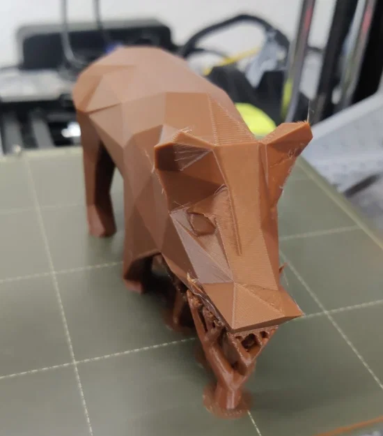 Mô hình heo rừng Low-poly nghệ thuật độc đáo cho in 3D - Image 3