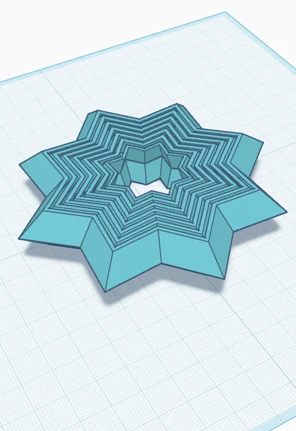 Mô hình 3D Ngôi sao xoay Fidget Star giải tỏa căng thẳng - Image 2