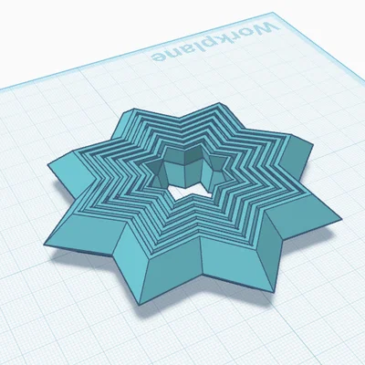 Mô hình 3D Ngôi sao xoay Fidget Star giải tỏa căng thẳng
