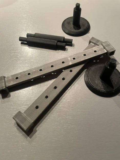 Giá treo bông tai in 3D đơn giản, gọn gàng cho bàn trang điểm - Image 2