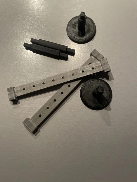 Giá treo bông tai in 3D đơn giản, gọn gàng cho bàn trang điểm - Image 3