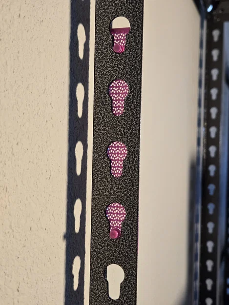 Bộ chuyển đổi gắn ổ cắm điện lên thanh ray kệ 3D - Image 6