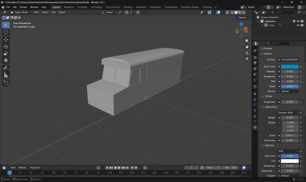 Mô hình xe bus trường học (School Bus) - Image 3