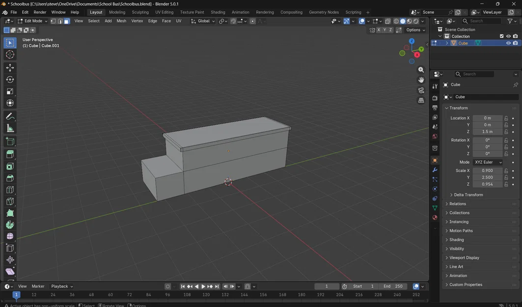 Mô hình xe bus trường học (School Bus) - Image 4