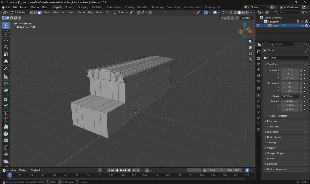 Mô hình xe bus trường học (School Bus) - Image 5