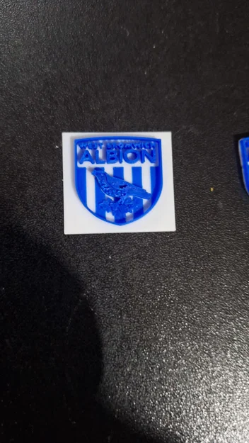 Mô hình logo câu lạc bộ West Bromwich Albion (WBA) in 3D - Image 2