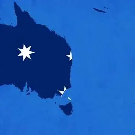 Mô hình bản đồ 3D Australia và New Zealand - File in chất lượng cao