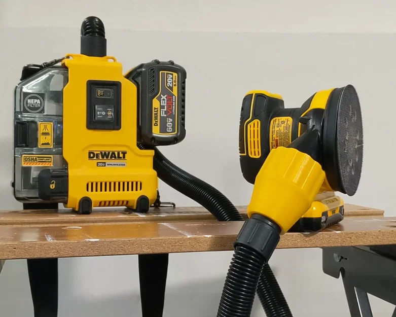 Đầu nối hút bụi twist-lock tương thích DeWalt AirLock - Image 1