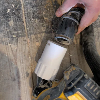 Đầu chuyển đổi máy chà nhám DeWalt sang máy hút bụi Shark