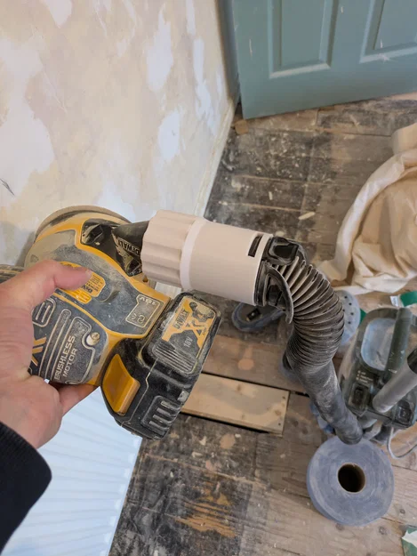 Đầu chuyển đổi máy chà nhám DeWalt sang máy hút bụi Shark - Image 5