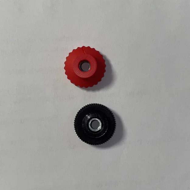 Đai ốc vặn tay (Knurled Nut) ren trong M5 cho giá đỡ Tacx - Image 2