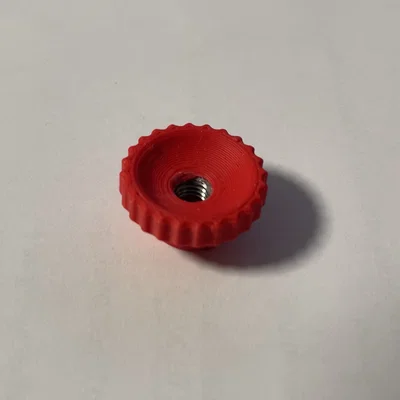 Đai ốc vặn tay (Knurled Nut) ren trong M5 cho giá đỡ Tacx
