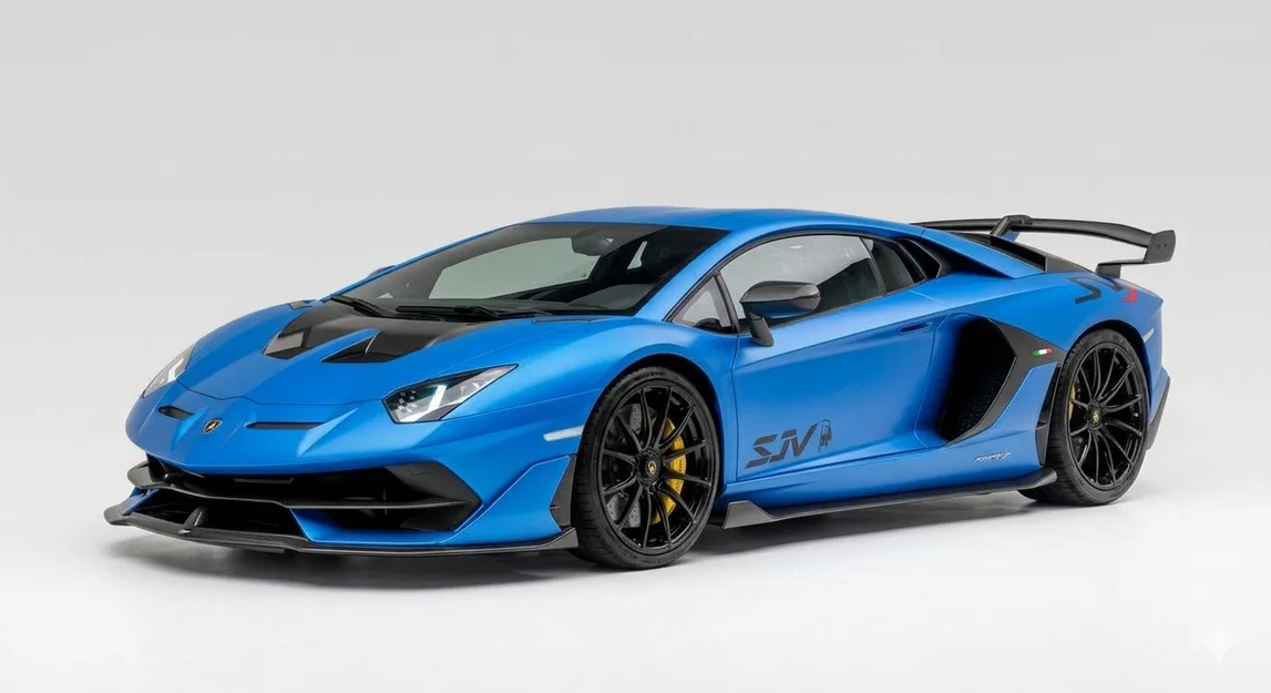 Mô hình 3D Lamborghini Aventador SVJ chi tiết và sắc nét - Image 1
