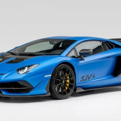 Mô hình 3D Lamborghini Aventador SVJ chi tiết và sắc nét