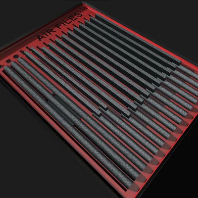 Khay đựng dũa hơi (air file) chuẩn Gridfinity