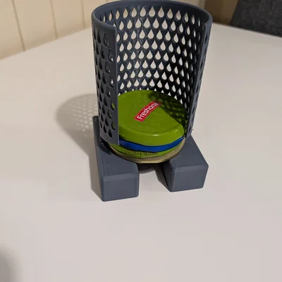 Giá Đỡ Nắp Hũ 80mm In 3D: Giải Pháp Sắp Xếp Bếp Gọn Gàng