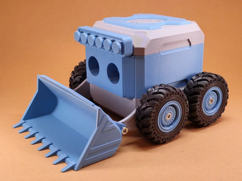 Robot ủi đất HP Otto (HP Robot Otto Wheel Dozer) - Image 1