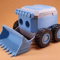 Robot ủi đất HP Otto (HP Robot Otto Wheel Dozer) - Thumbnail 1