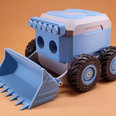 Robot ủi đất HP Otto (HP Robot Otto Wheel Dozer)