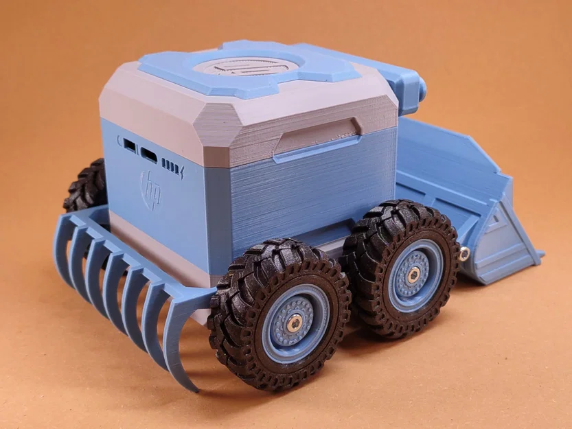 Robot ủi đất HP Otto (HP Robot Otto Wheel Dozer) - Image 2