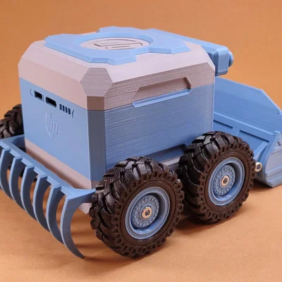 Robot ủi đất HP Otto (HP Robot Otto Wheel Dozer)
