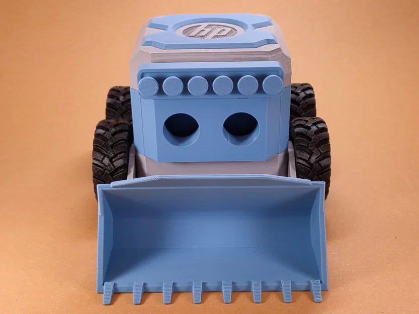 Robot ủi đất HP Otto (HP Robot Otto Wheel Dozer) - Image 3