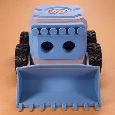 Robot ủi đất HP Otto (HP Robot Otto Wheel Dozer)