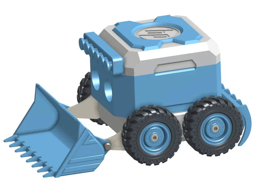 Robot ủi đất HP Otto (HP Robot Otto Wheel Dozer) - Image 4