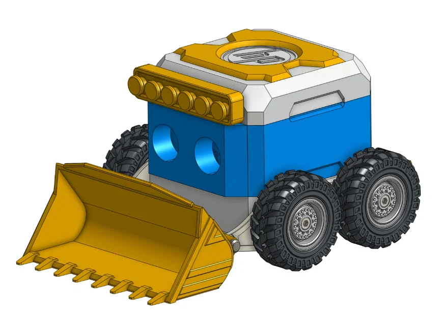Robot ủi đất HP Otto (HP Robot Otto Wheel Dozer) - Image 7