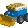 Robot ủi đất HP Otto (HP Robot Otto Wheel Dozer) - Thumbnail 7