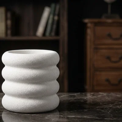 Mẫu in 3D Vase và khay đựng đồ phong cách Bubble Wave sang trọng